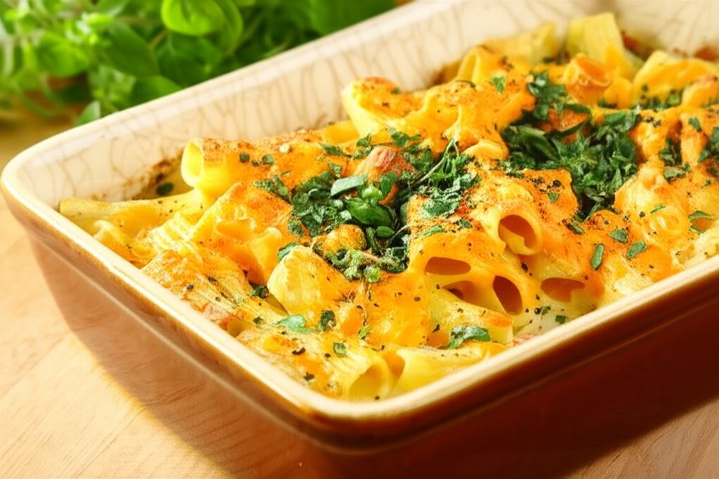 Amerykańska zapiekanka makaronowa