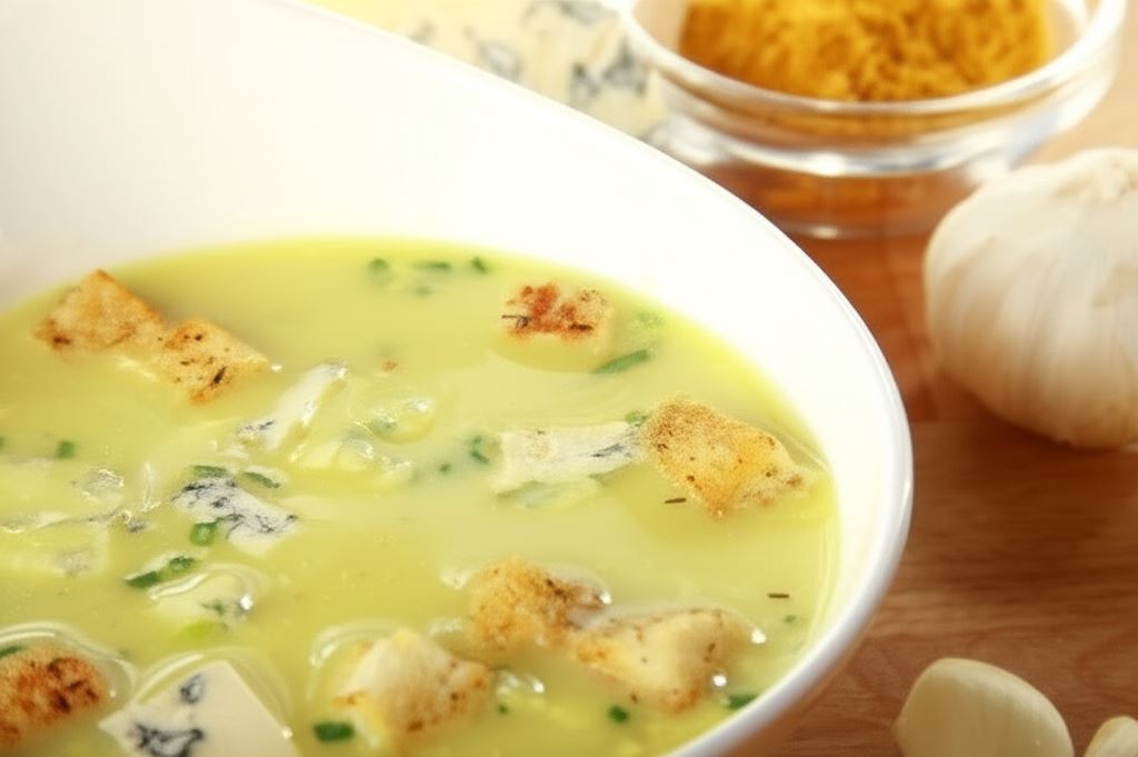 Aromatyczna zupa pieczarkowa