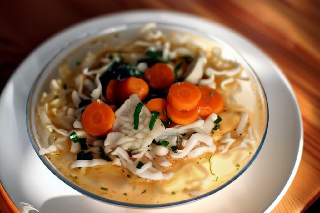 Aromatyczny rosól z papryką