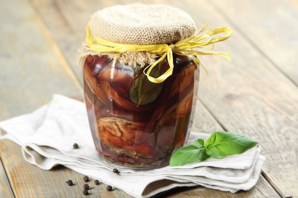 Bakłażan marynowany do słoika