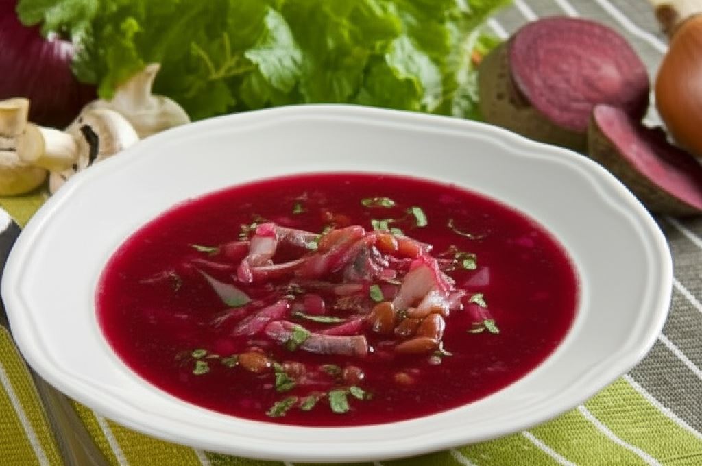 Barszcz ze śledziem