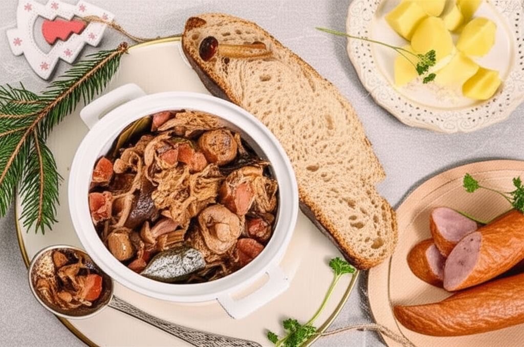 Bigos z białej kapusty