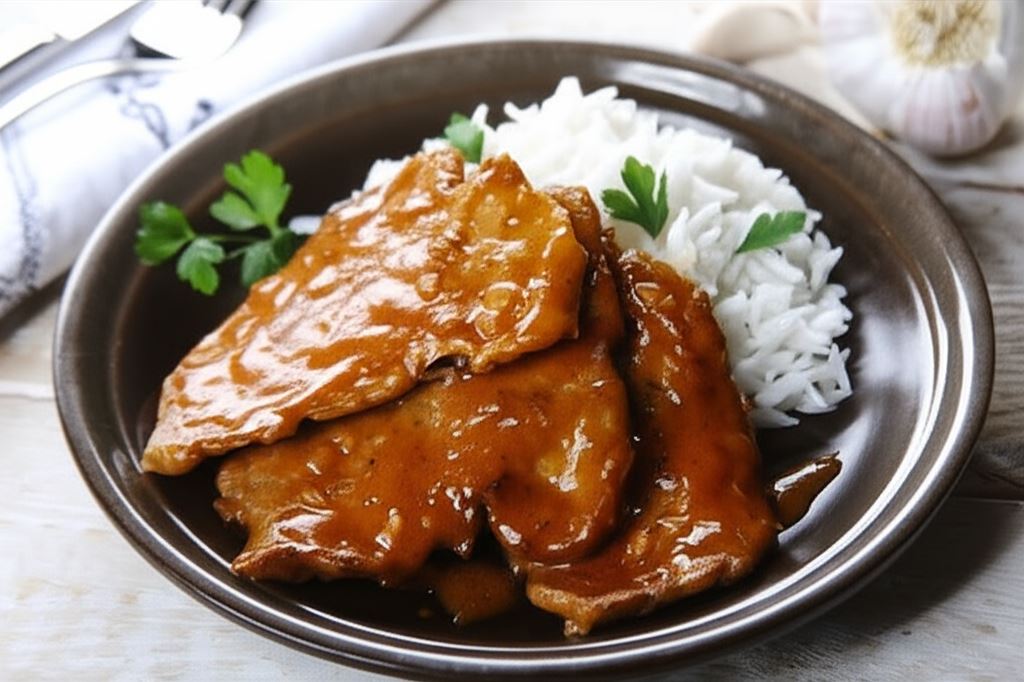 Bitki wołowe w sosie pomidorowym