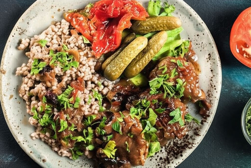 Bitki z żurawiną z polędwiczki wieprzowej