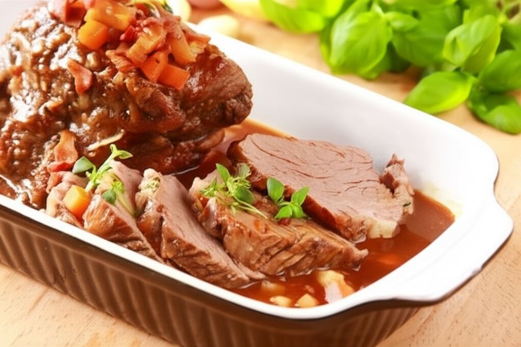 Boeuf a’la mode – klasyczna pieczeń wołowa