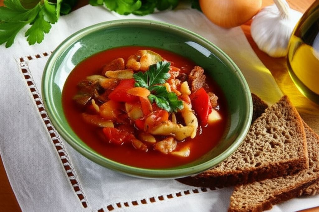 Bogracz z kluseczkami