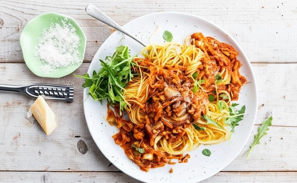 Bolognese z soczewicy