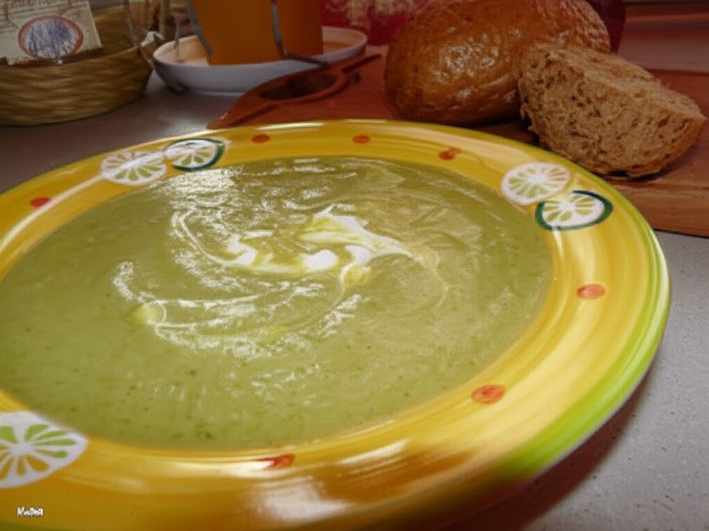 Brokułowa zupa-krem