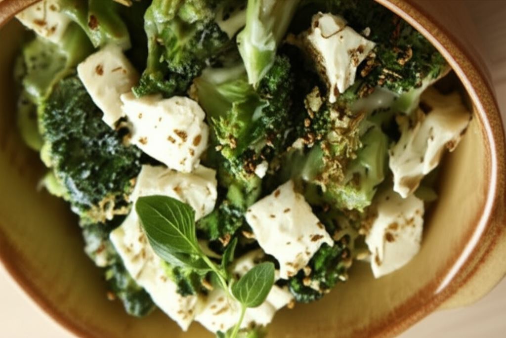 Brokuły z fetą