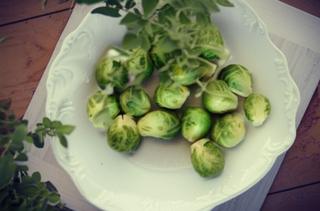 Brukselka z masłem gotowana w bulionie
