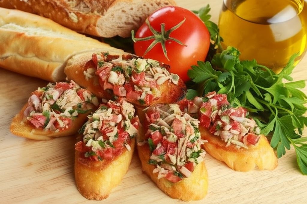 Bruschetta z tuńczykiem