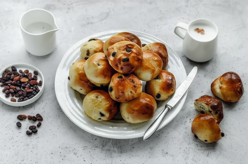 Bułeczki z rodzynkami