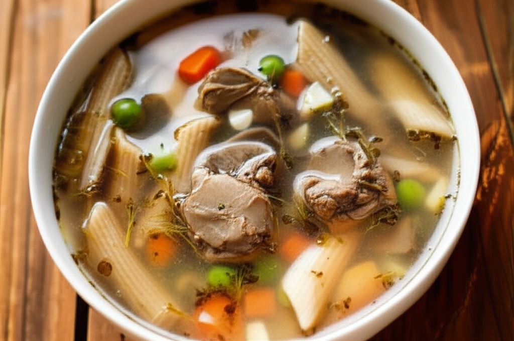 Bulion z wątróbką