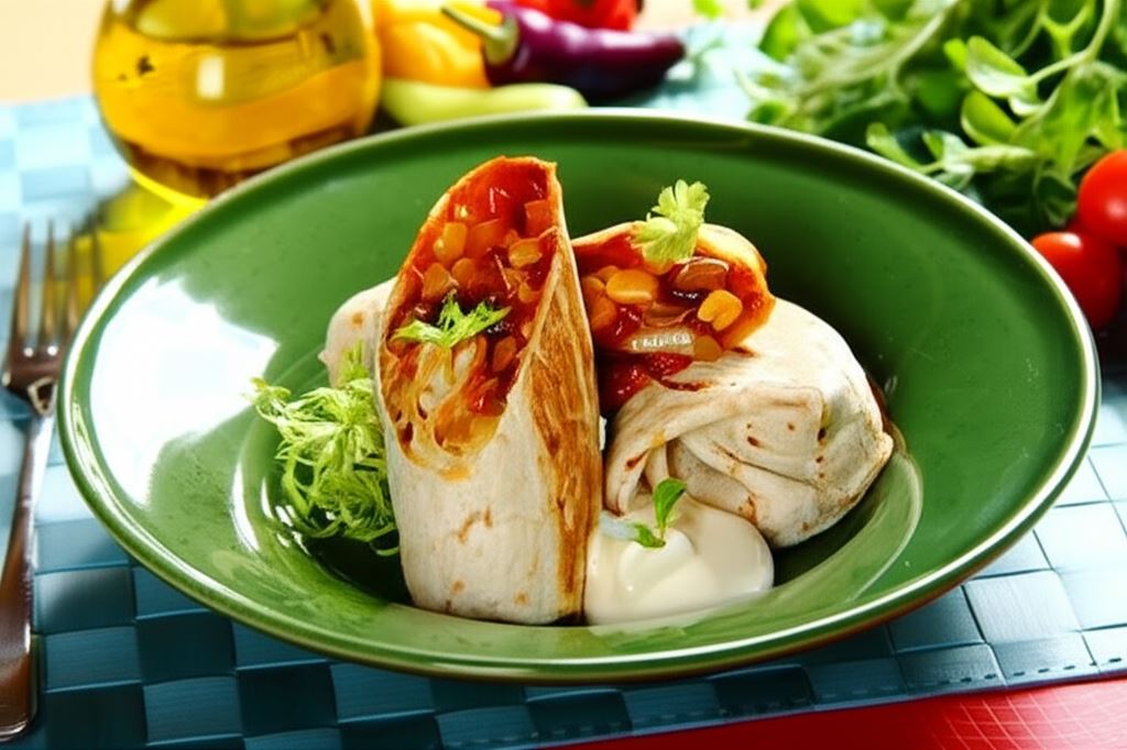 Burrito wegetariańskie