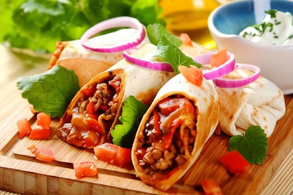 Burrito z kurczakiem