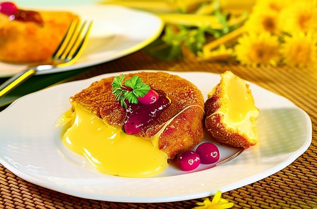 Camembert w panierce