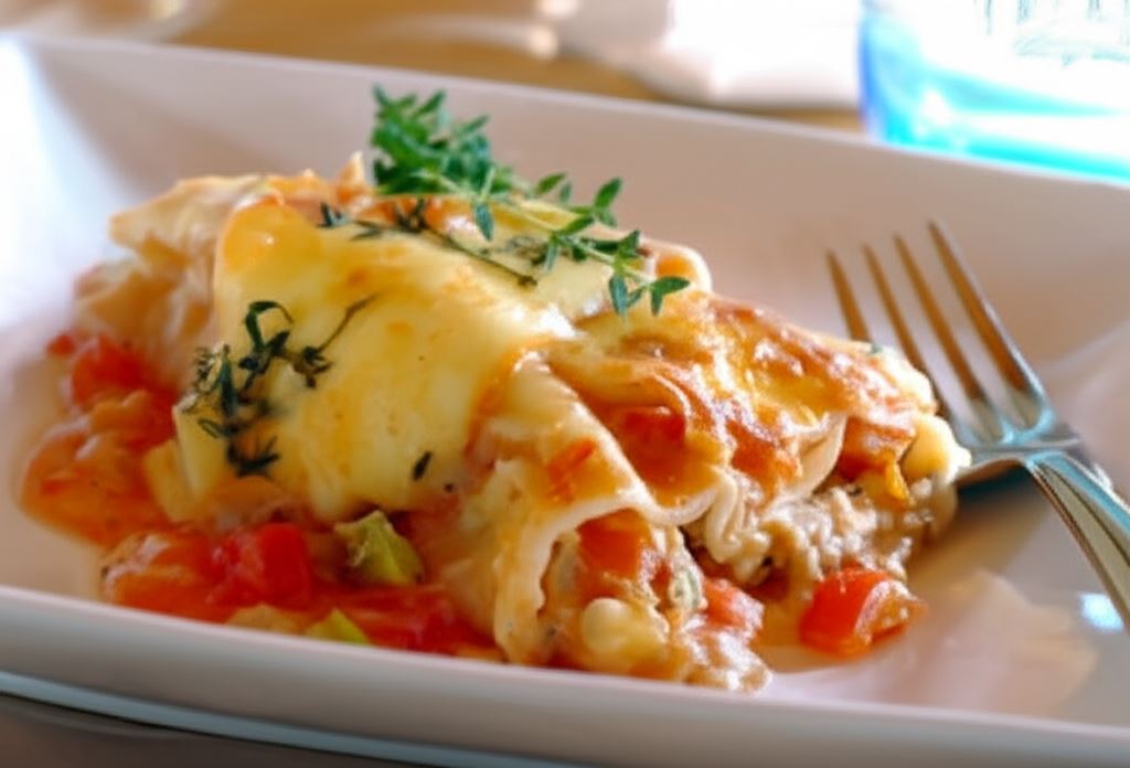 Cannelloni z tuńczykiem