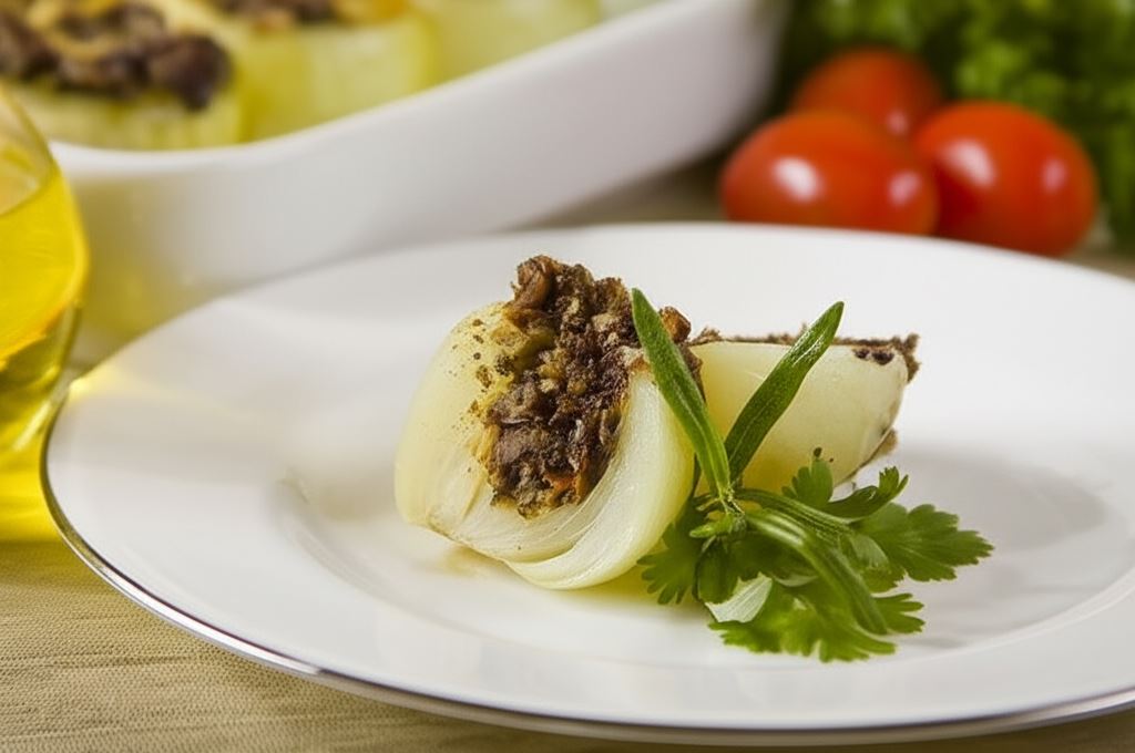 Cebulowe bomby z kaszanką