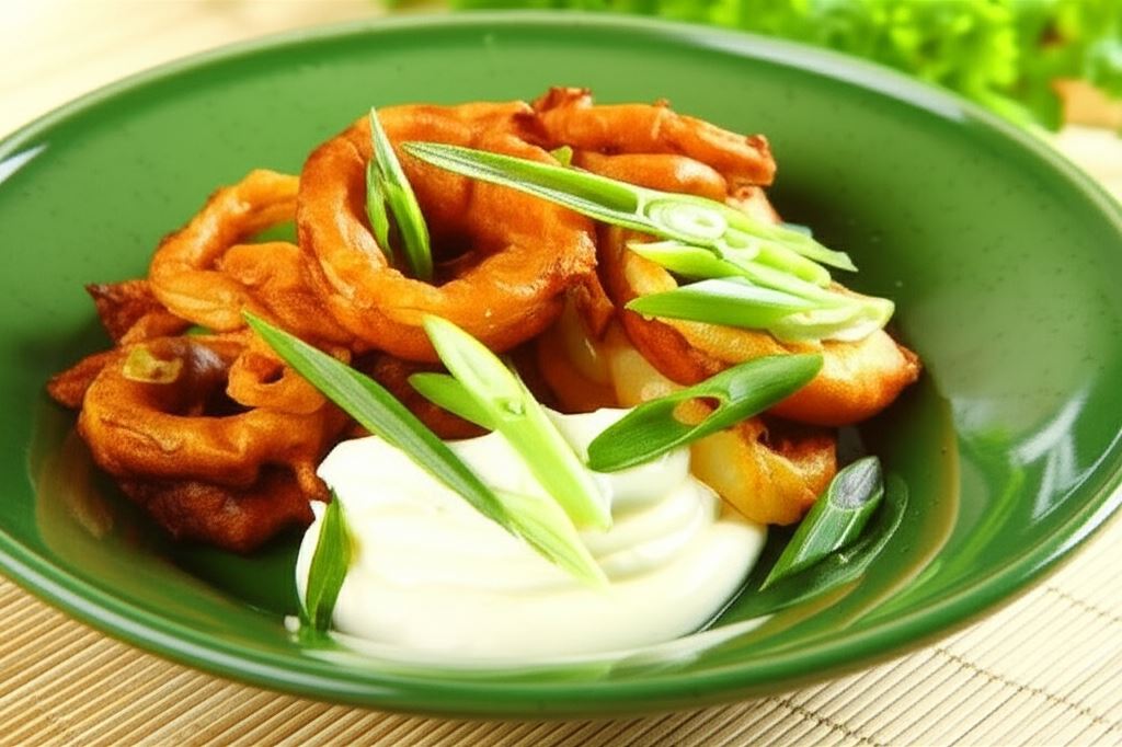 Cebulowe krążki (onion rings)