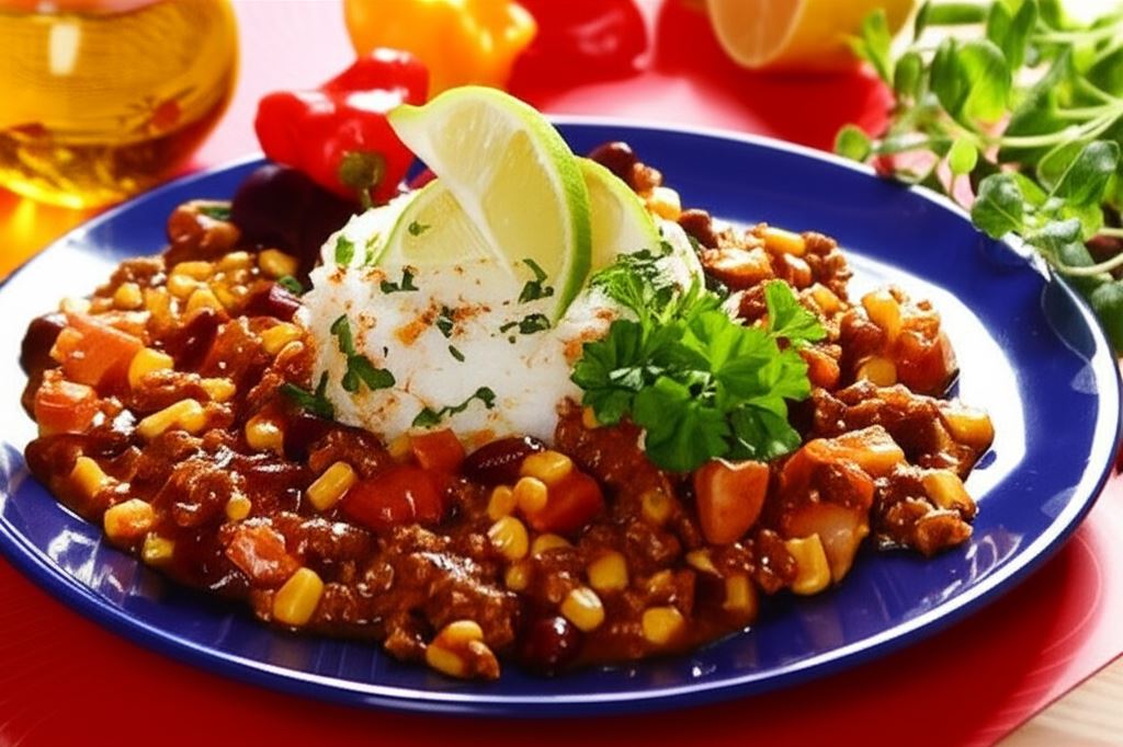 Chili con carne z kiełbasą