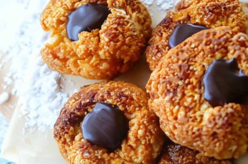 Chińskie ciasteczka ryżowe - Chinese rice cookies