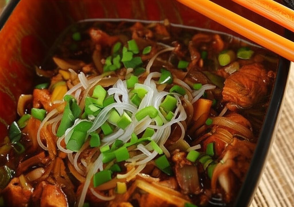 Chińska zupa z kurczakiem