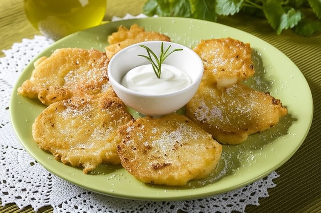 Chrupiące placki ziemniaczane