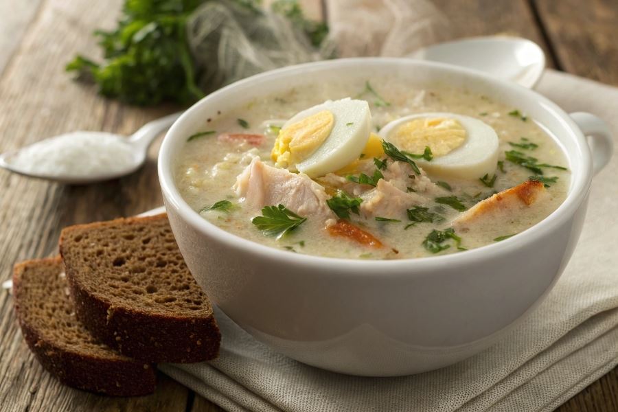 Chrzanowa zupka karkonoska