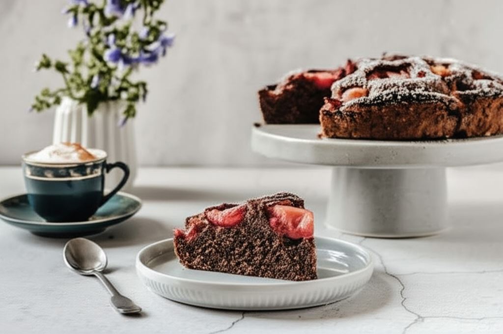 Ciasto czekoladowe ze śliwkami