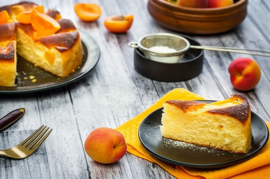 Ciasto jogurtowe z brzoskwiniami