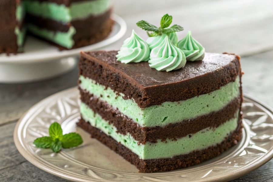 Ciasto o smaku miętowym