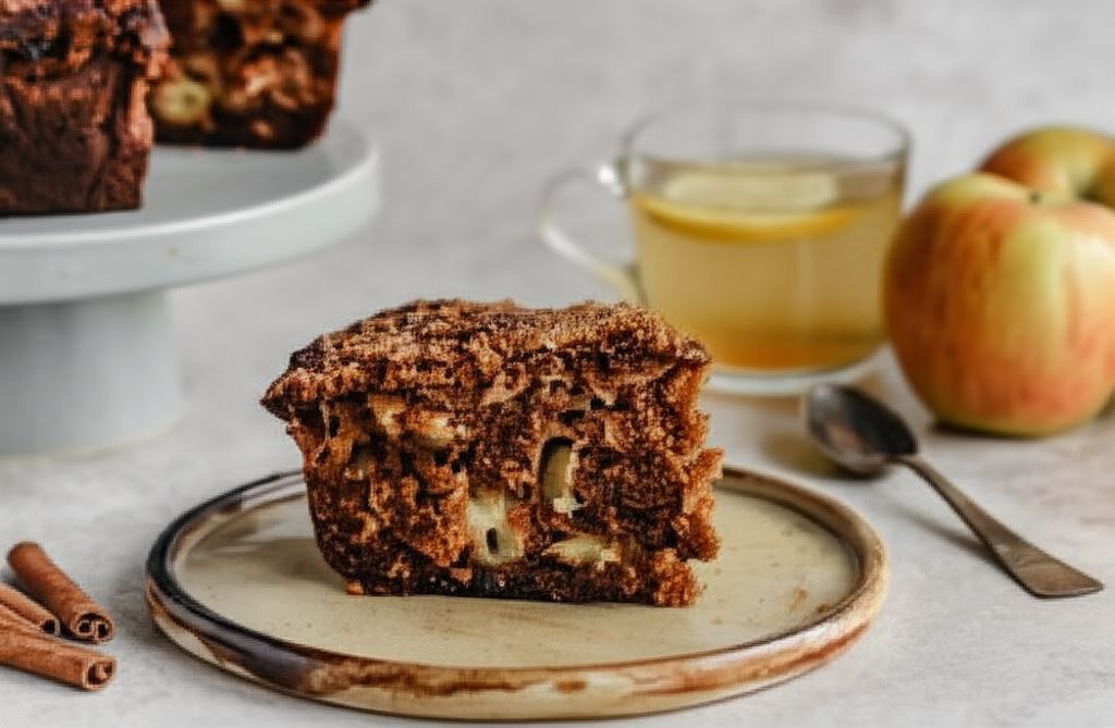 Ciasto z jabłkami i cynamonem