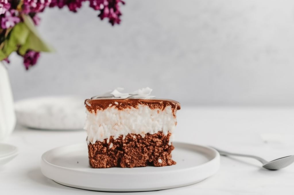 Ciasto z masą kokosową