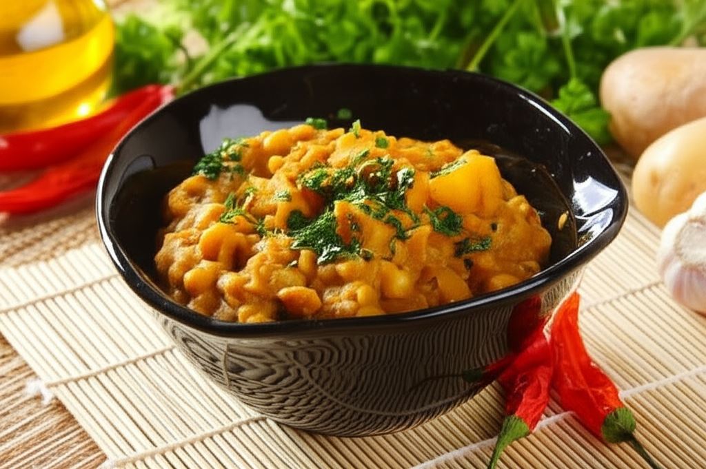 Ciecierzyca z ziemniakami