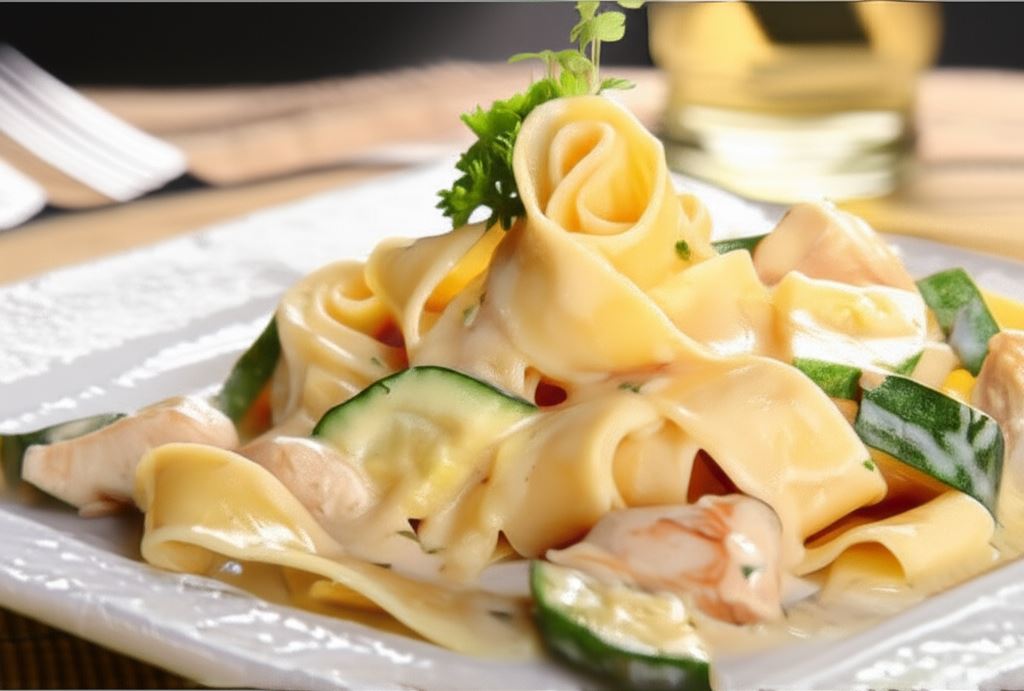 Cukinia z kurczakiem