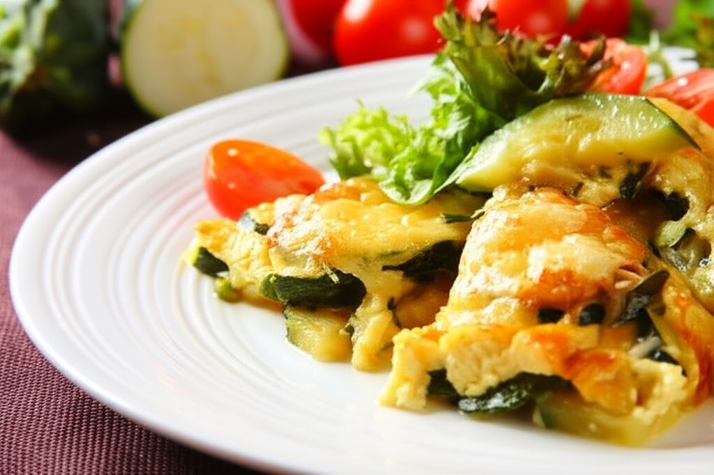 Cukinia zapiekana z serem