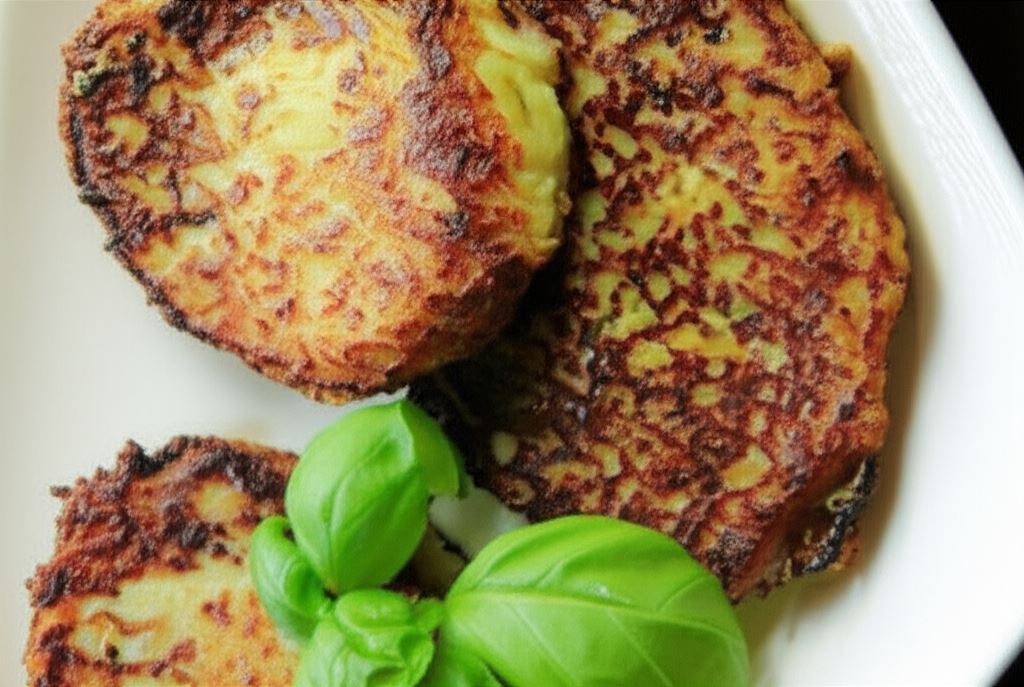 Cukiniowe placki ziemniaczane