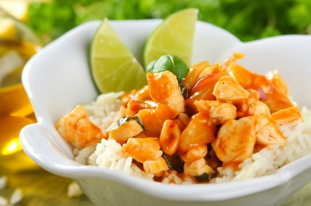 Curry z kurczakiem i ananasem