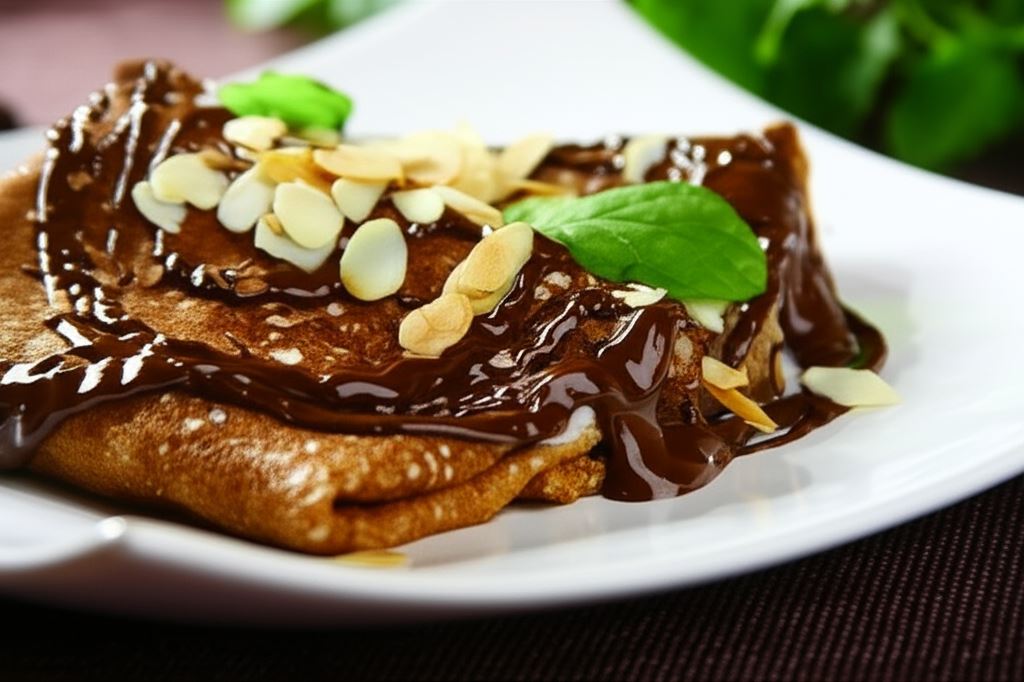 Czekoladowe poduszeczki z naleśników