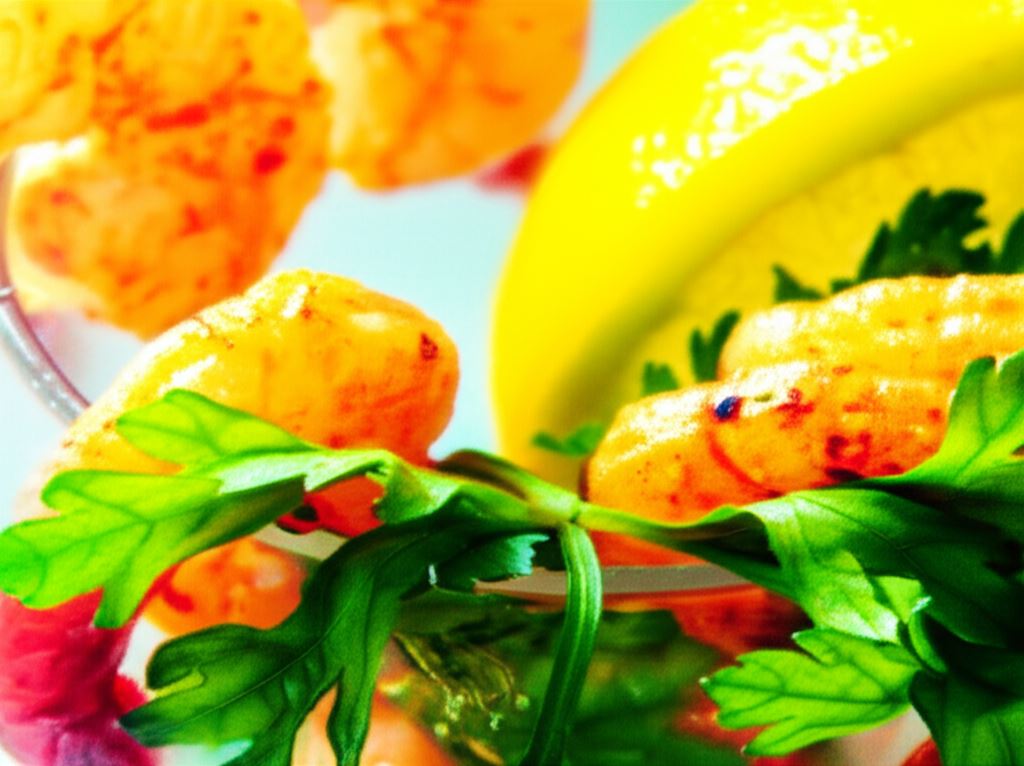 Czosnkowe krewetki z sosem chili