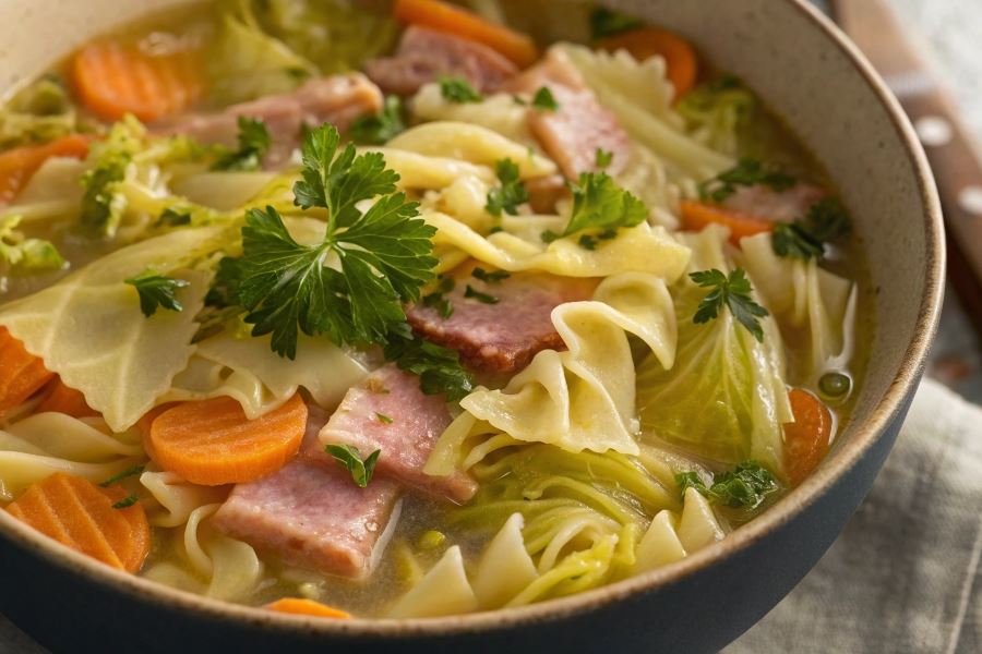 Danie jednogarnkowe z kapusty włoskiej