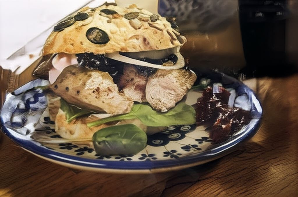 Deluxe burger z baraniny