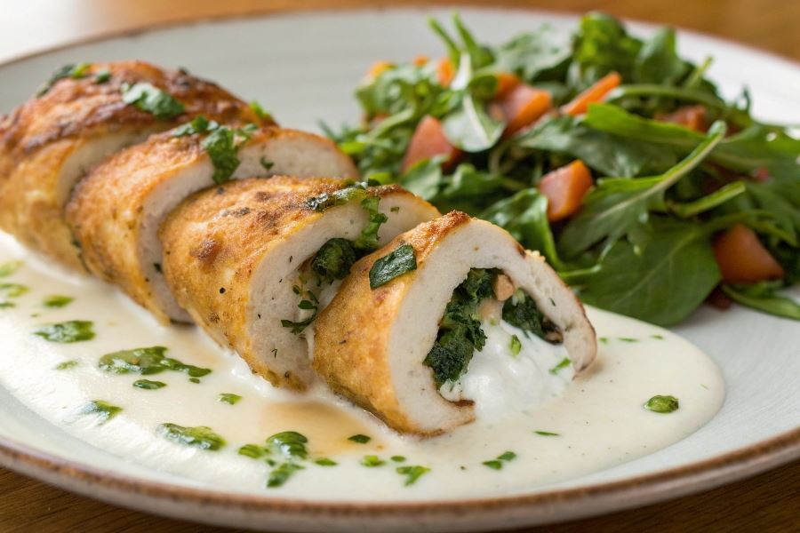 Dewolaje w chrzanowym sosie