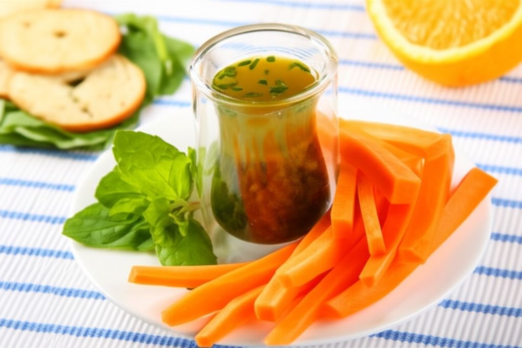 Dip pomarańczowo-ziołowy