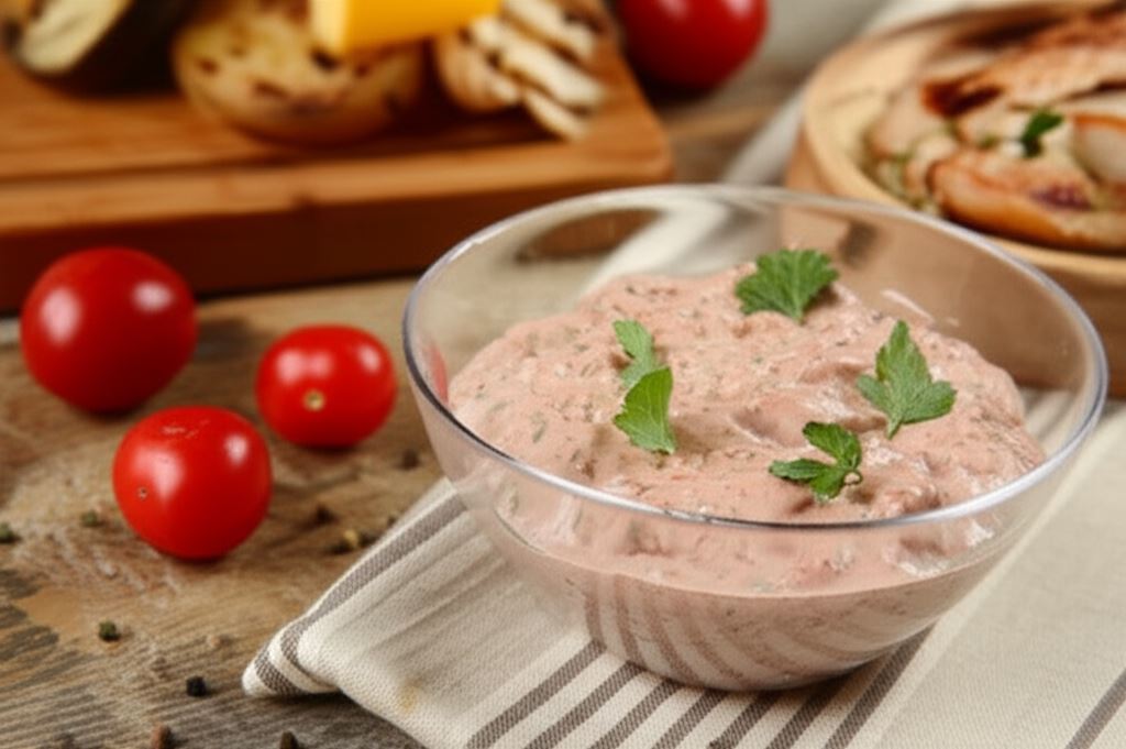 Dip z czerwonej fasoli