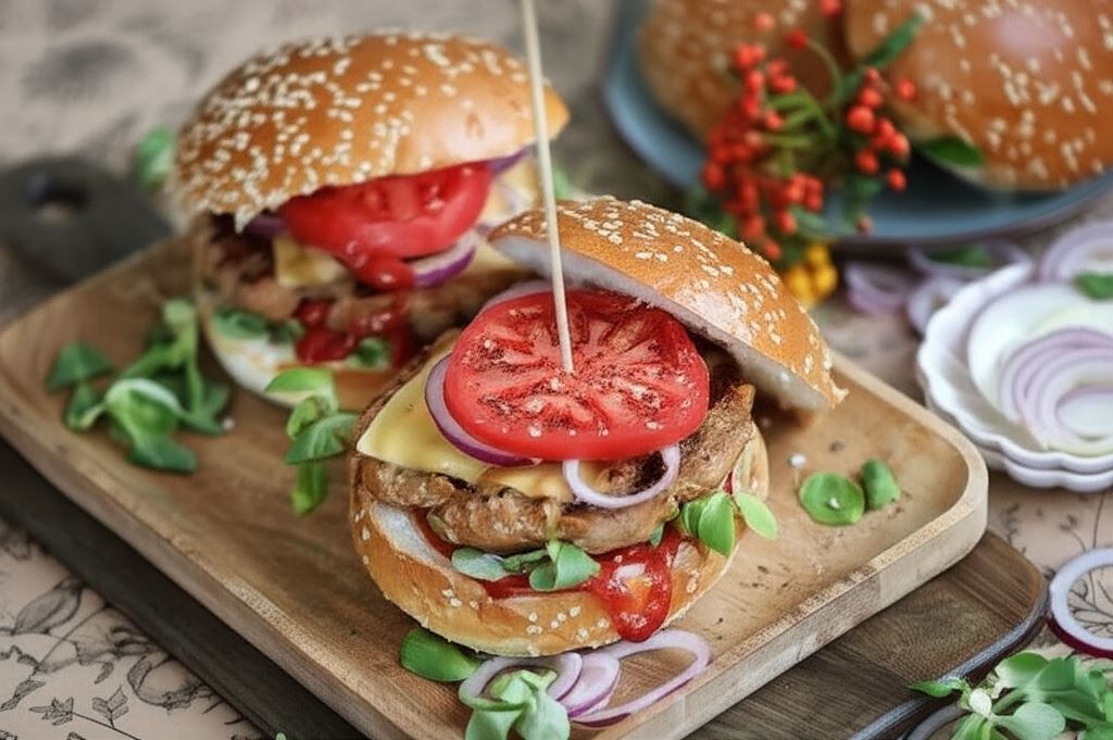 Domowe cheesburgery