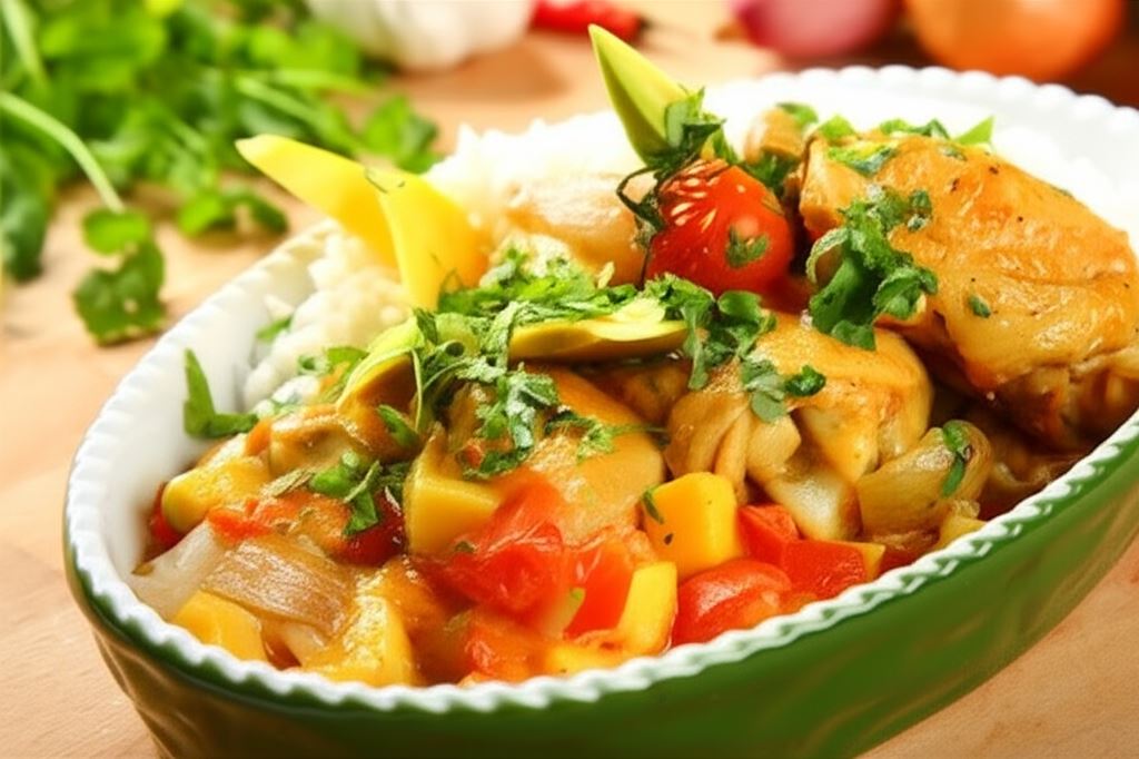 Duszone udka z kurczaka z mango