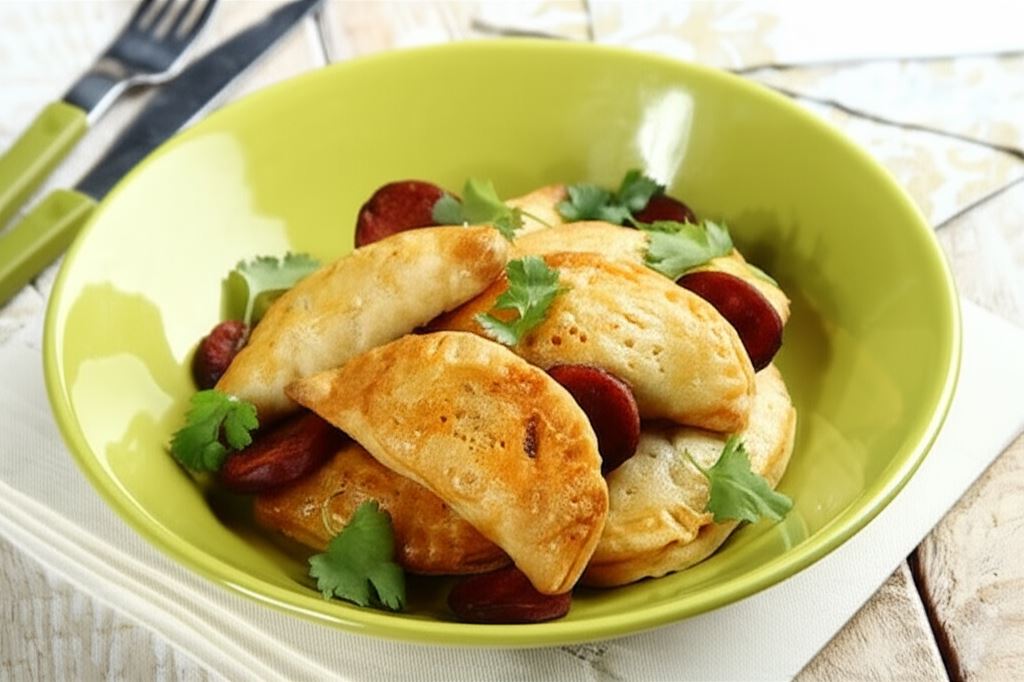 Empanadas z mięsem mielonym