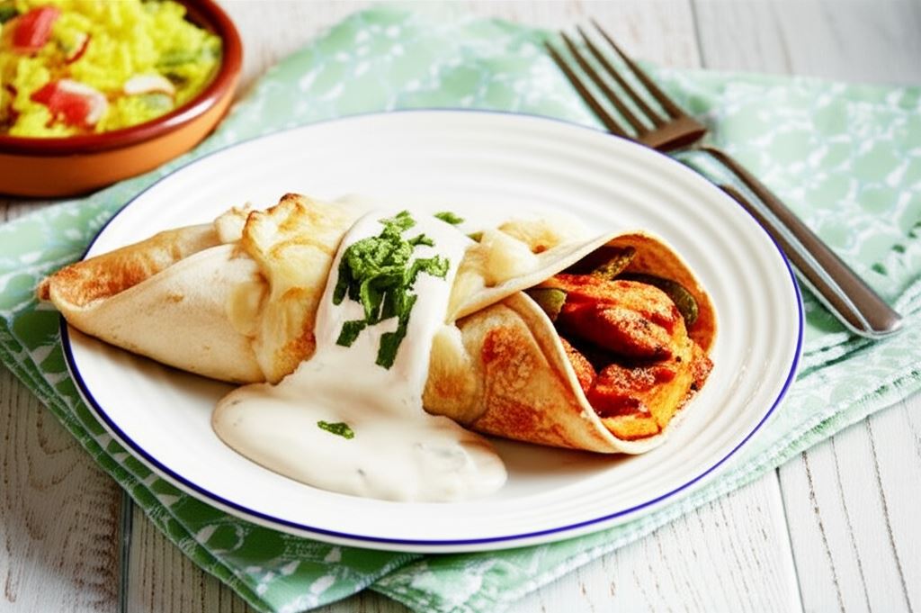 Enchiladas z kurczakiem