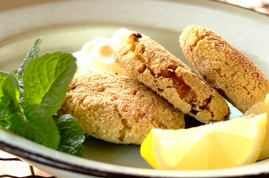 Falafel – kotleciki z kozim serem i kolendrą